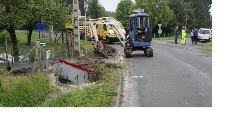 Quelques travaux urgents ont été nécessaires à la croix-saint-pierre